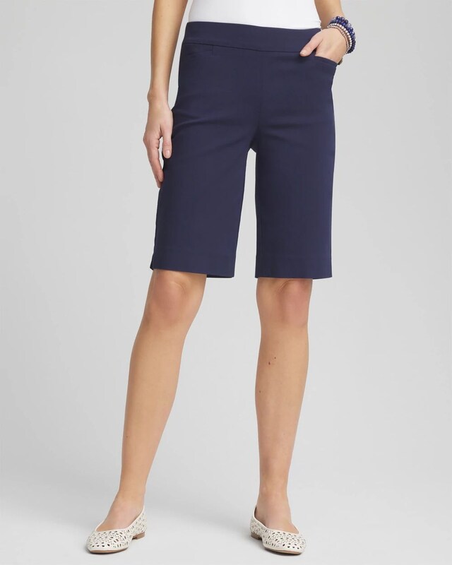 Brigitte Pull-On Slim Shorts